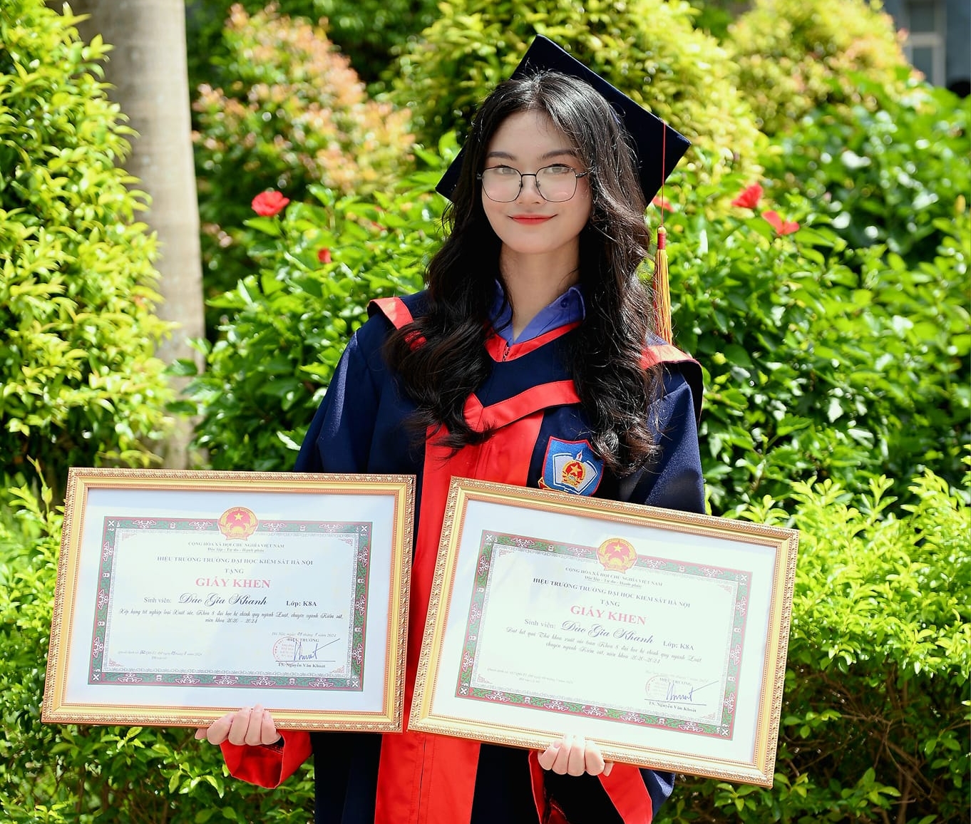 Gia Khanh đã có một hành trình dài nỗ lực với thành tích xuất sắc