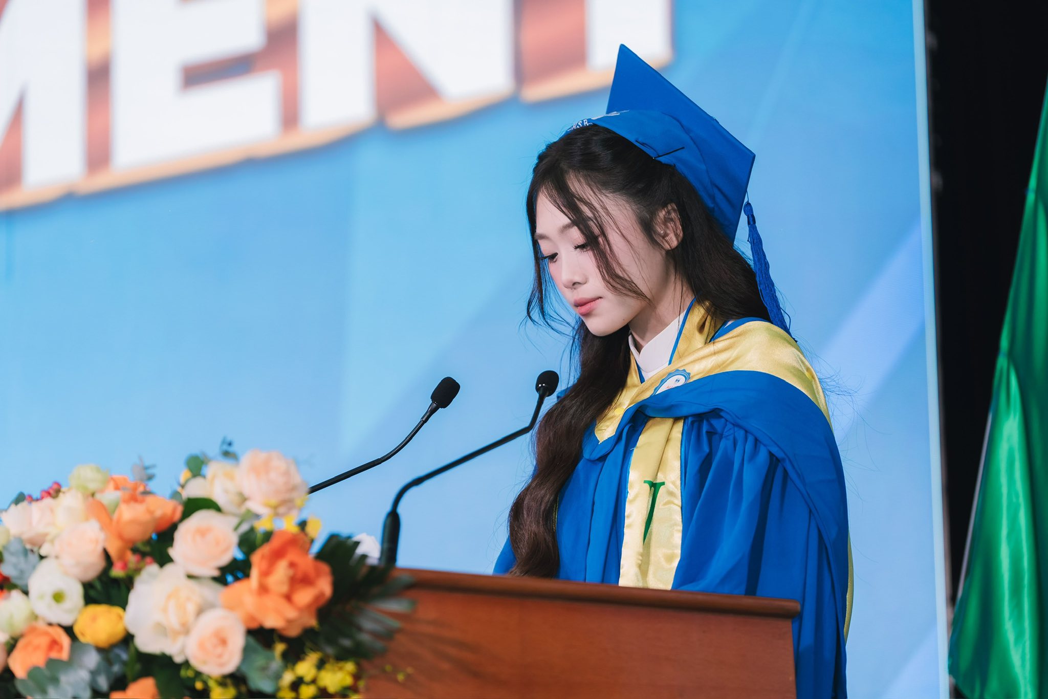 Nữ thủ khoa mong muốn sẽ tiếp tục được học hỏi và cố gắng