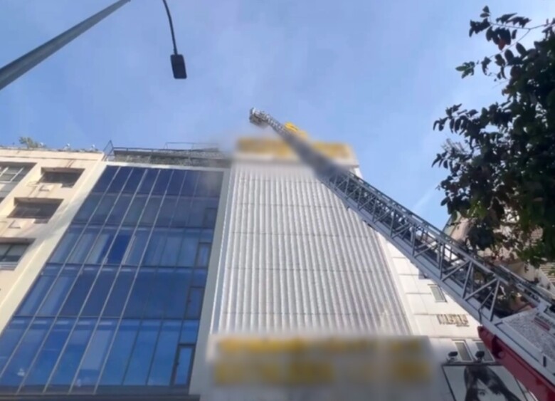 Hiện trường vụ cháy tại thẩm mỹ viện