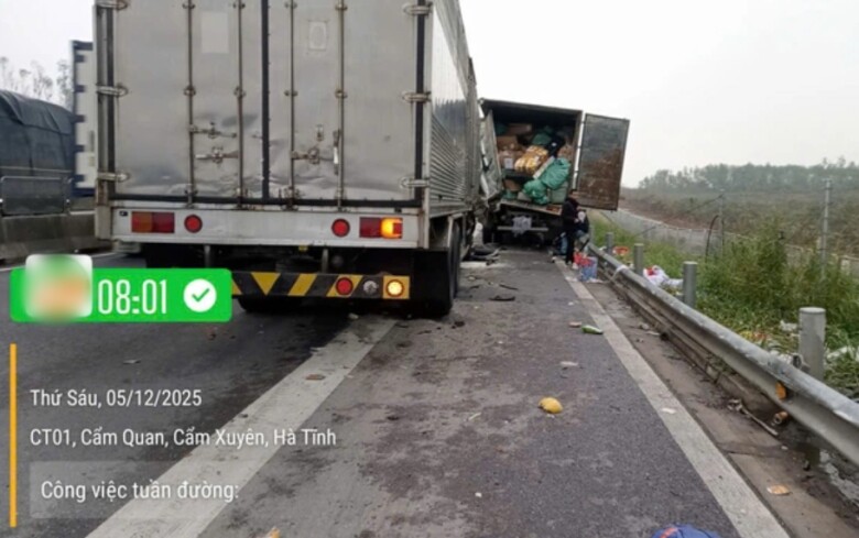 Hiện trường vụ tai nạn