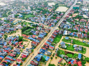 Mưa bão số 11 gây thiệt hại ở Thái Nguyên trên 12.000 tỷ đồng