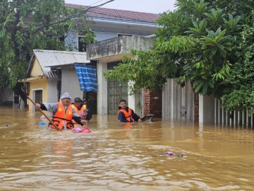 Thông tin mới về mưa lũ miền Trung