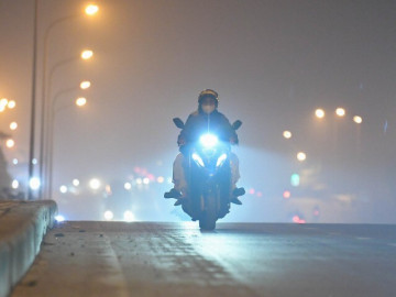 Bầu trời Hà Nội mù mịt, chất lượng không khí giảm
