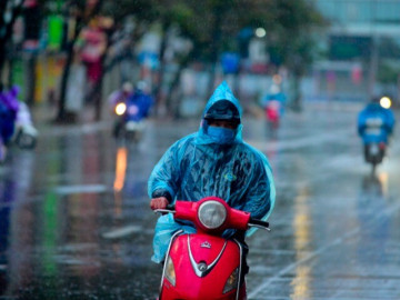 Nhiều khu vực mưa lớn, miền Bắc chuyển rét buốt