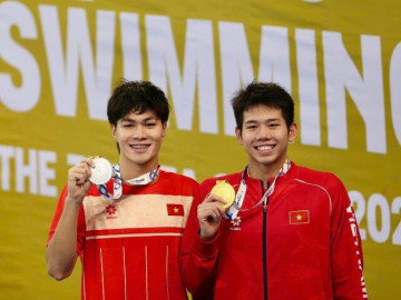 Em trai Ánh Viên phá kỷ lục SEA Games, viết tiếp di sản vàng của gia đình