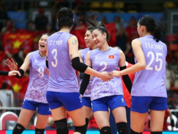 Video bóng chuyền ĐT nữ Việt Nam - Philippines: Thanh Thúy chói sáng (SEA Games)