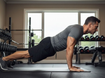 Sức khỏe - Chống đẩy bao nhiêu lần là đủ để tăng cơ ngực sau tuổi 45?