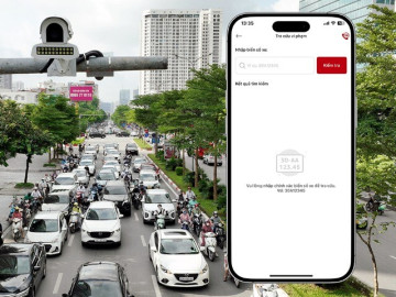 Sử dụng cách này, lái xe có thể ngồi tại nhà tra cứu phạt nguội nhanh, chuẩn xác