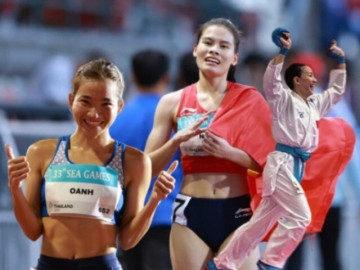 3 siêu nữ VĐV Việt Nam "đánh đâu thắng đó", càn quét 8 HCV SEA Games 33