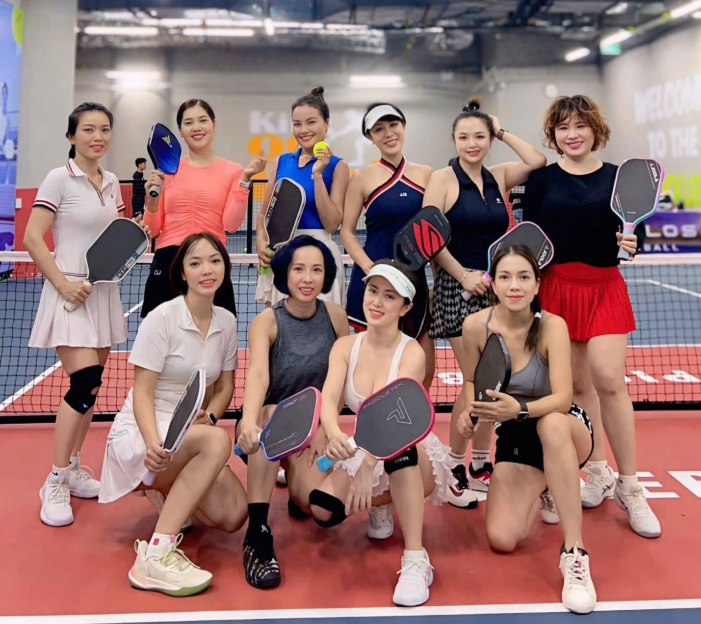 Pickleball – môn thể thao đang được nhiều người yêu thích, đặc biệt là chị em phụ nữ 