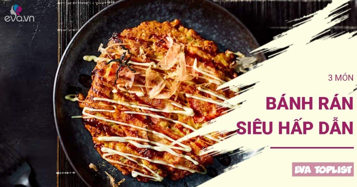 Buổi sáng ngọt ngào với 3 món bánh rán hấp dẫn bé mê tít