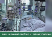 Clip Eva - Cha mẹ chủ quan trước cơn sốt nhẹ, bé 2 tuổi nhập viện nguy kịch