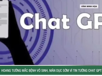 Hoang tưởng mắc bệnh vô sinh, mãn dục sớm vì tin tưởng ChatGPT