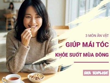 Cứu tinh cho mái tóc "rễ tre" mùa đông: 3 loại hạt ăn vào là mượt