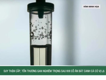 Suy thận cấp, tổn thương gan nghiêm trọng sau khi cố ăn bát canh cá có vị lạ