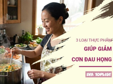 Nhẹ họng tức thì với 3 món ăn tự nhiên quen thuộc