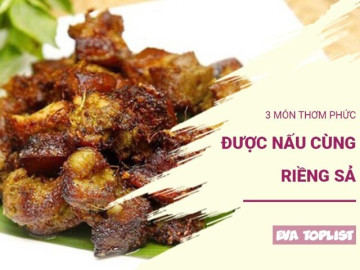 3 món đậm hương riềng, sả khiến mùa lạnh trở nên thơm ngon hơn