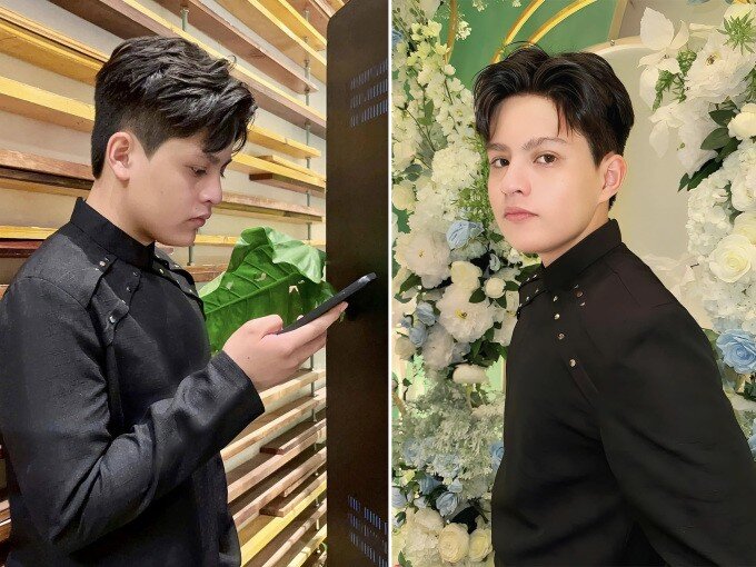 Con trai lớn của Thanh Thúy bảnh trai, được nhận xét lấy hết nét đẹp của bố mẹ.