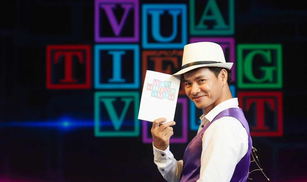 Xuân Bắc khi còn dẫn Vua Tiếng Việt.