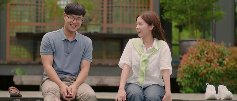 Năm ngoái, Ngọc Huyền từng đóng vai bạn gái của Thái Sơn.