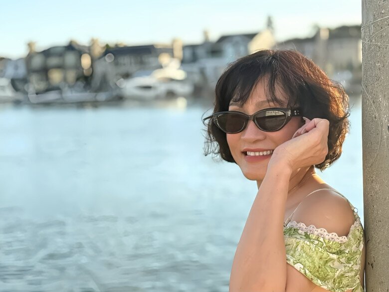 2 con gái xinh như hoa của Hồng Đào trong dịp sinh nhật của nữ nghệ sĩ hồi tháng 9 vừa qua.