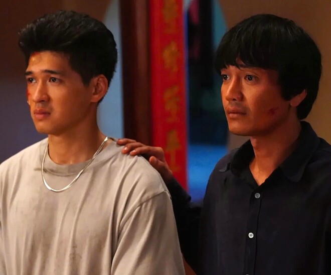 Anh em Ma Ran Đô và Quang Tuấn.
