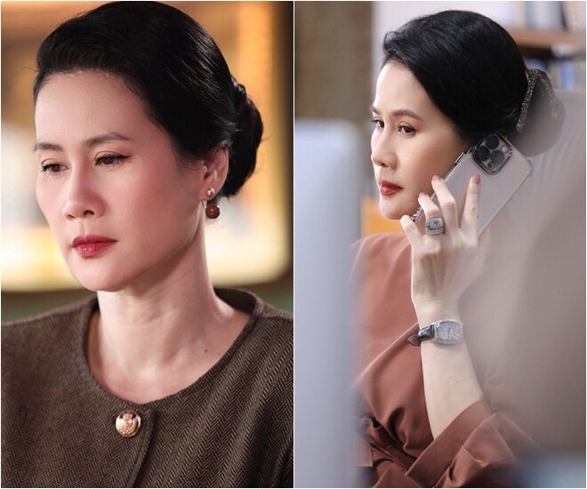 Thân Thúy Hà hóa thân thành nữ tổng tài quyền lực, nhưng nội tâm lại che giấu nhiều bí mặt dằn vặt.