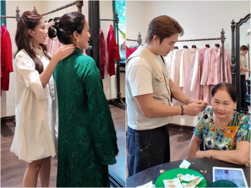 Ngọc Huyền đưa mẹ chồng đi thử đồ cho đám cưới với Đình Tú, bị dân mạng nói "làm tốn kém lại lo trả nợ"