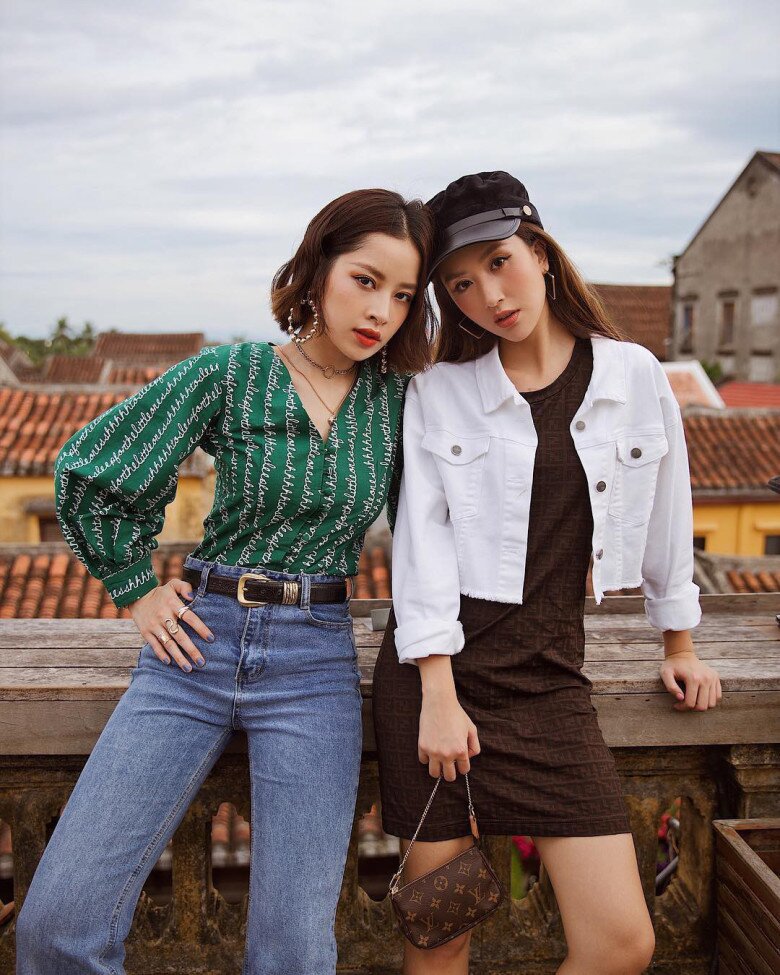 Chi Pu và Quỳnh Anh Shyn thân thiết từ thời mới hoạt động nghệ thuật.