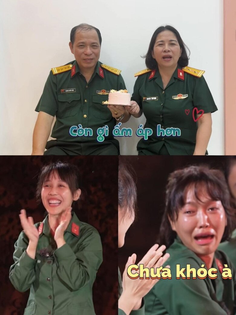 Bố mẹ Hậu Hoàng “gây sốt” khi xuất hiện ở “Sao nhập ngũ 2025”.