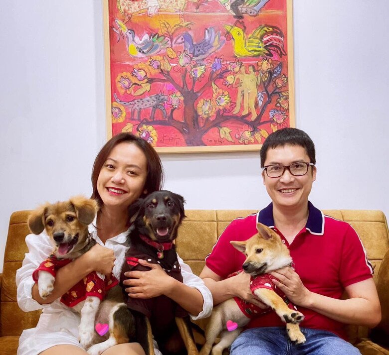 Hồng Ánh có cuộc sống hôn nhân hạnh phúc.