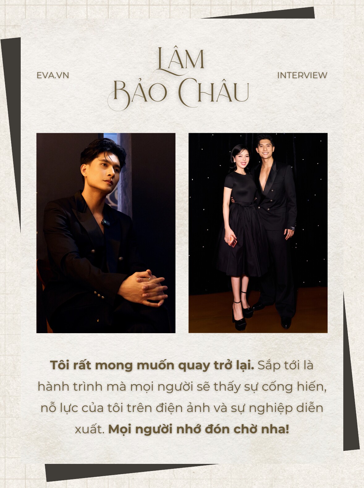 XEM VIDEO: Lâm Bảo Châu nói lý do từng không muốn xem phim mình đóng.