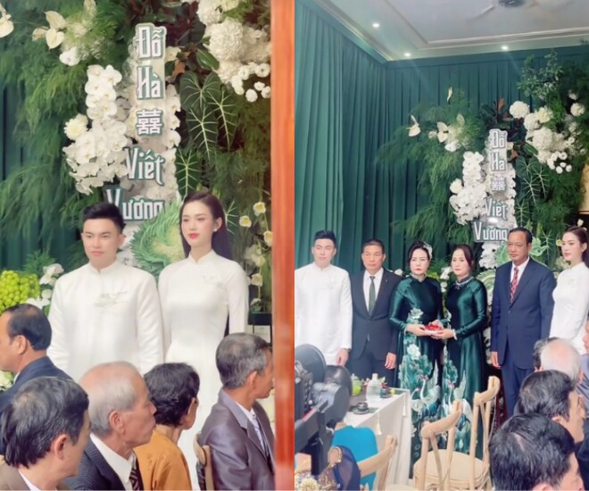 Gia đình Đỗ Thị Hà và chồng thiếu gia thân thiết bên nhau.