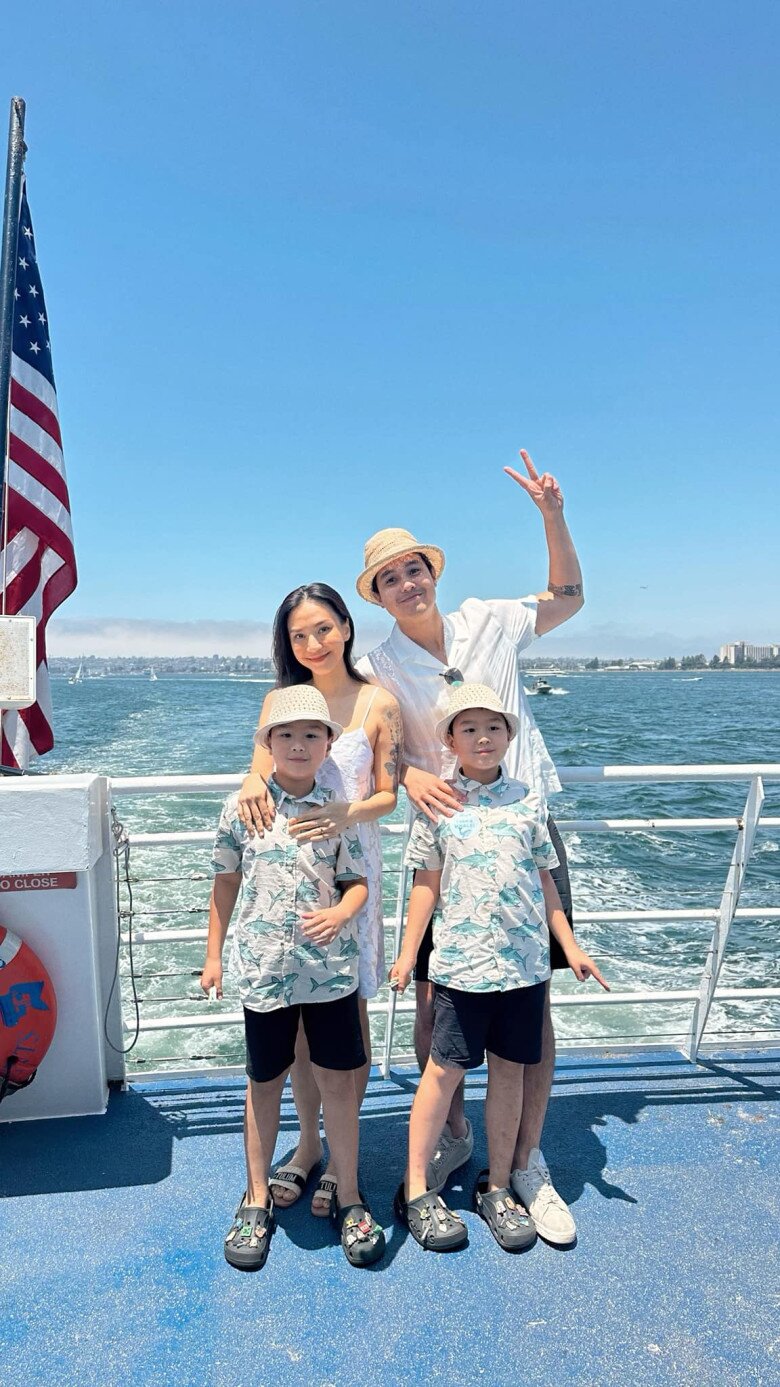 Gia đình hạnh phúc của Baggio.