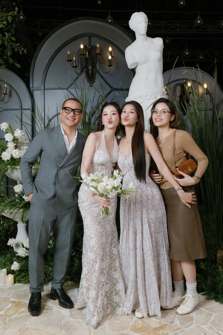 Dàn sao Việt nổi tiếng dự lễ hấp hôn của vợ chồng Khánh Vân và Nguyễn Long.