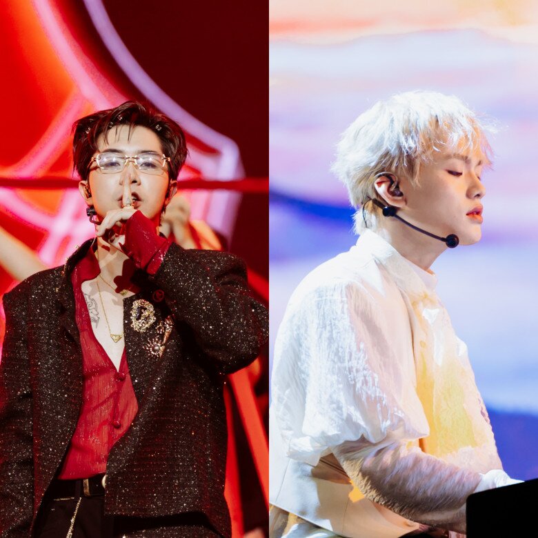 Sân khấu solo phô diễn tài năng của buitruonglinh và Mason Nguyễn.