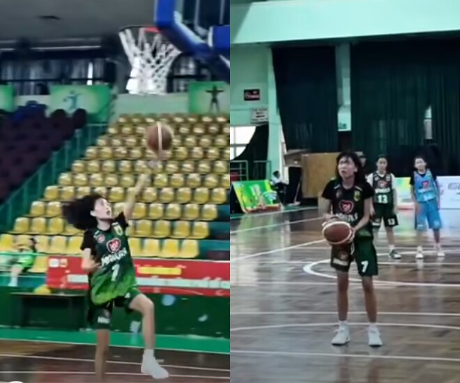 Con gái út của Bình Minh được nhận xét máu chiến giống hệt bố.