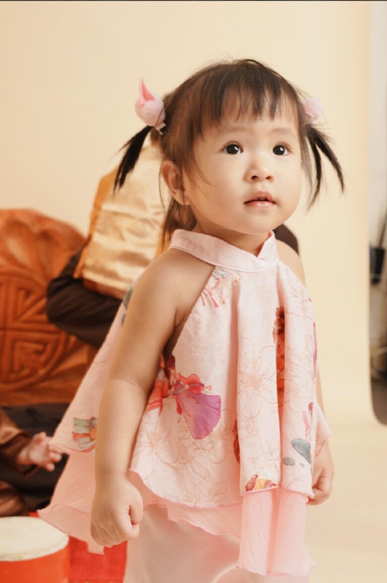 Con gái đáng yêu, kháu khỉnh của vợ chồng Thanh Trúc.