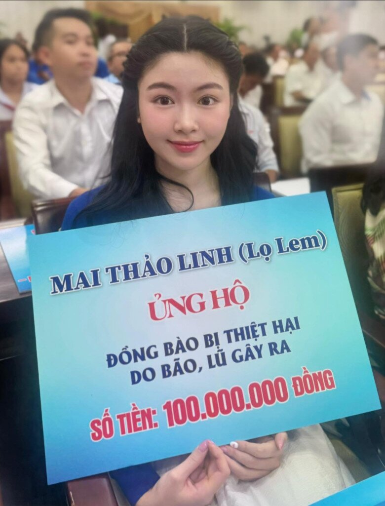 Hành động của ái nữ nhà Quyền Linh nhận được nhiều lời khen ngợi từ khán giả.