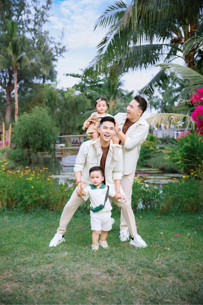 Thanh Đoàn và Hà Trí Quang có 2 con “đủ nếp đủ tẻ”, từng khẳng định các bé là “con ruột 100%”.