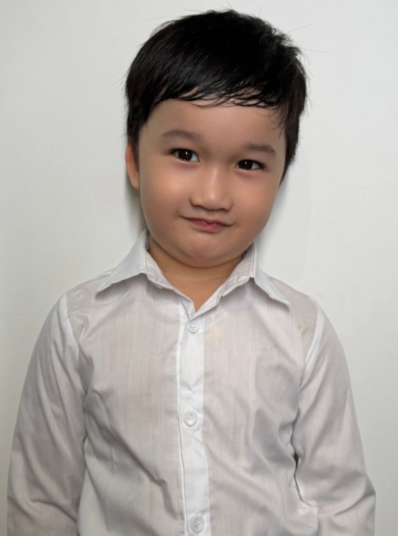 Nhóc tì được nhận xét là “bản sao” hoàn hảo của Hà Trí Quang.