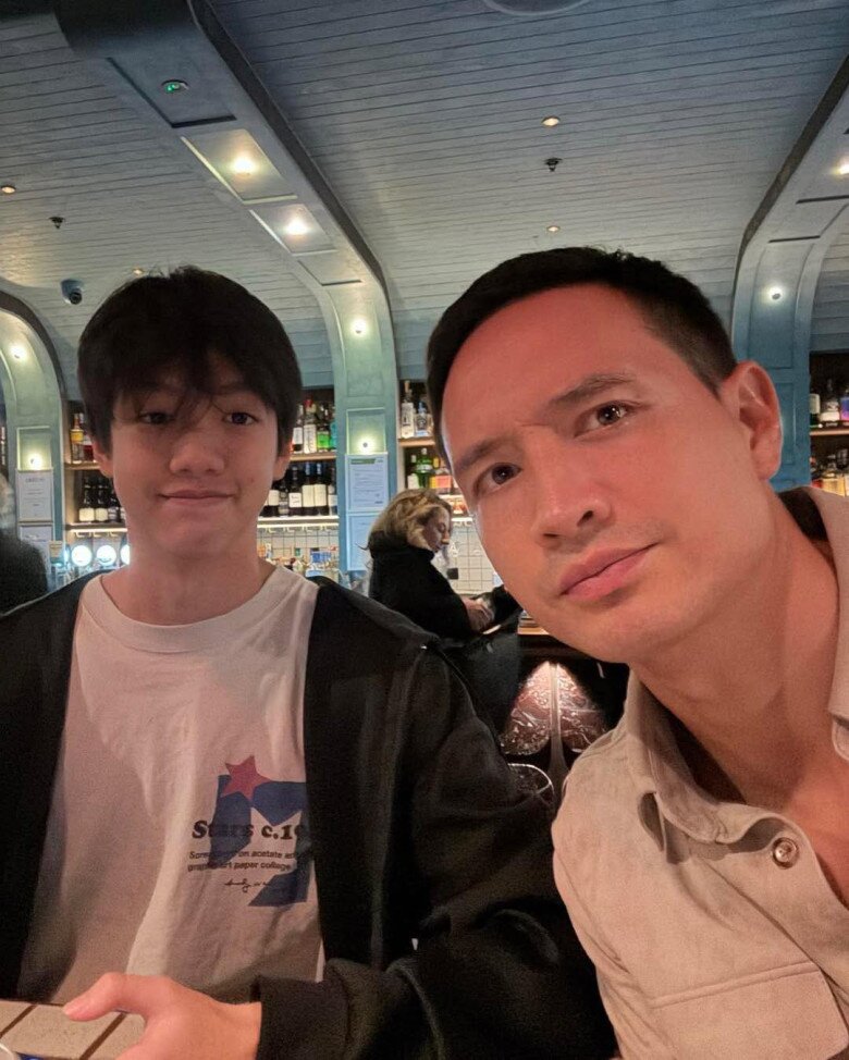 Kim Lý thân thiết với Subeo, chăm sóc như con ruột.