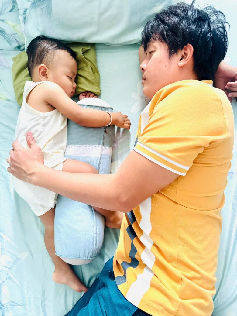 Hòa Hiệp cho biết ở thời điểm này, con trai chính là nguồn sống của mình.