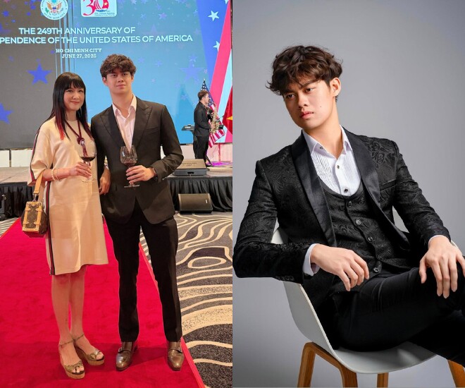 “Nữ hoàng ảnh lịch” Hiền Mai khoe quý tử có thành tích nổi trội khi học ở Mỹ.