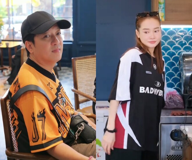 Nhã Phương và Trường Giang được khen ngợi hết lời vì sự giản dị khi về quê nhà.