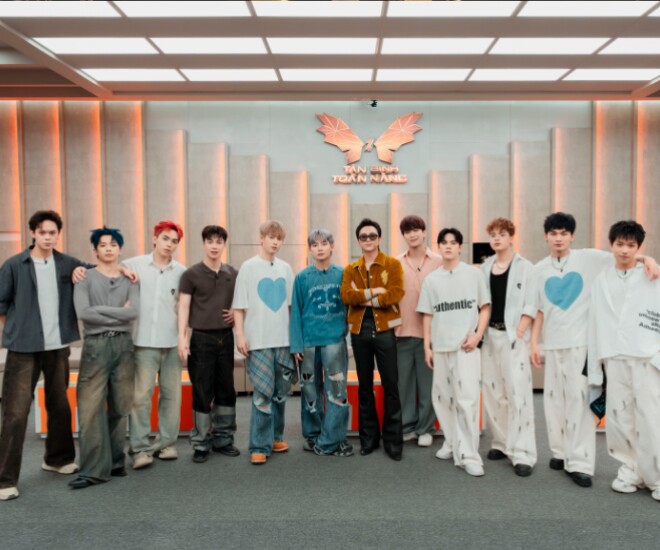 Soobin đảm nhận vai trò dìu dắt nhóm Tân binh thăng cấp với 11 thành viên.