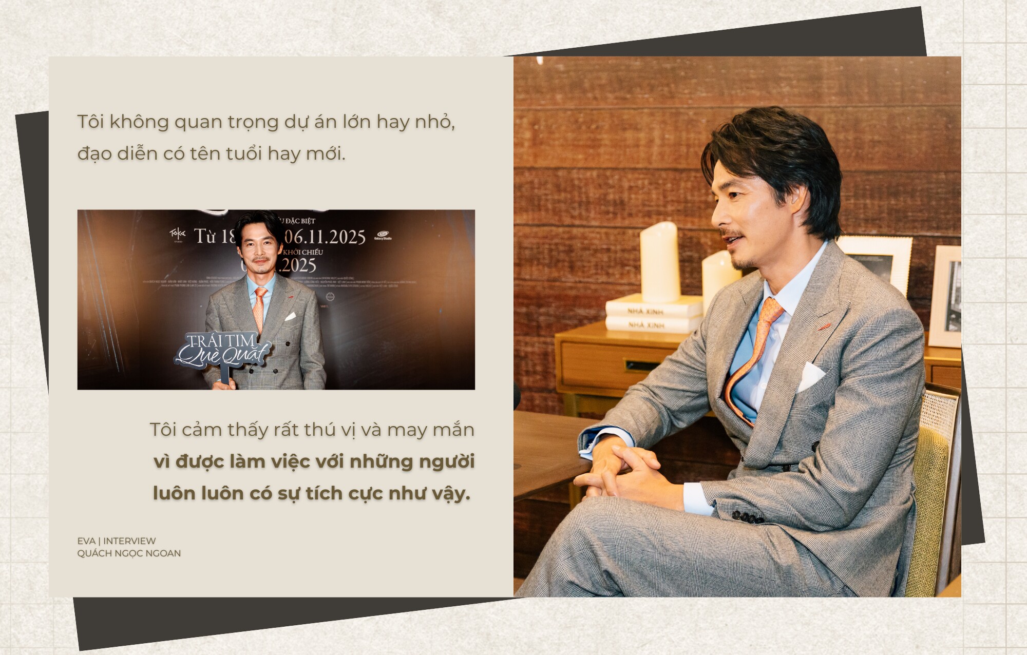 XEM VIDEO: Quách Ngọc Ngoan xuất hiện điển trai ở buổi công chiếu phim.