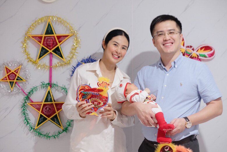 Nàng hậu được khen nuôi con khéo léo, bé Pi được mẹ rèn nếp từ khi còn bé.