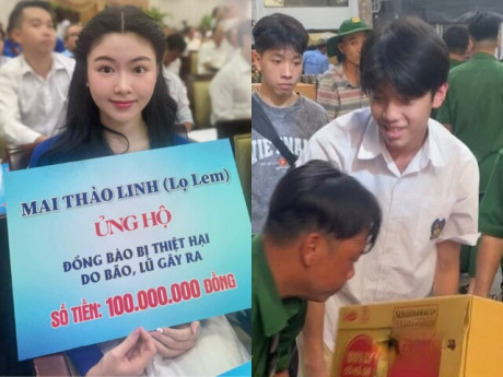 Con sao Việt ủng hộ người dân vùng lũ: Subeo dành dụm từ tiền Cường Đô La cho, Lọ Lem quyên góp 100 triệu đồng