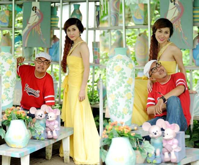 Quốc Thuận từng dành nhiều lời khen ngợi cho Vũ Trâm Anh rằng cô hiếu thảo, không ỷ lại vào gia đình.